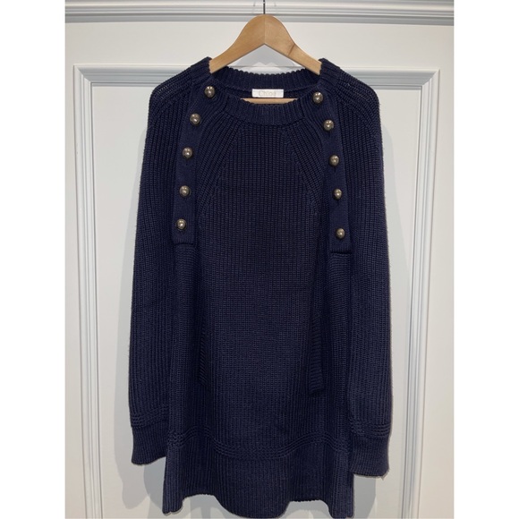 Chloe Oversized wool sweater dress!🫐 - Picture 1 of 10